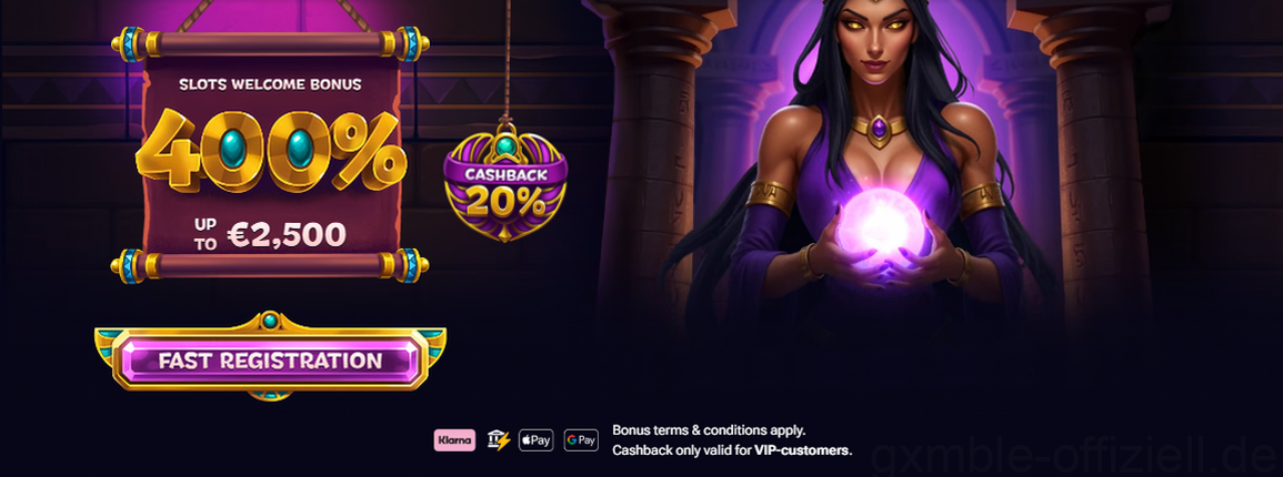 Gxmble Casino Willkommensbonus